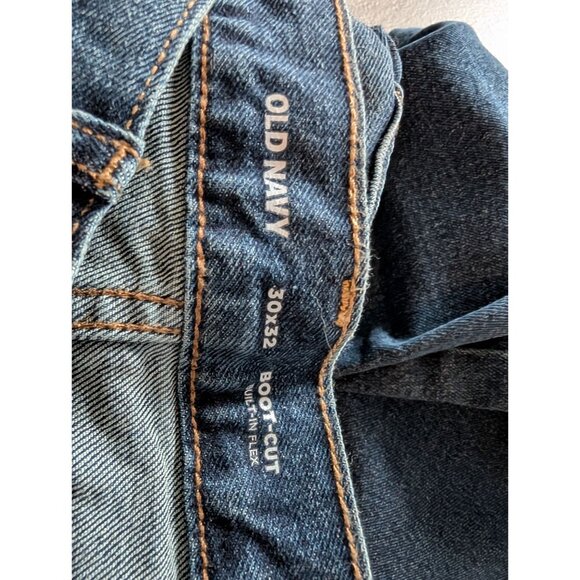 Old Navy Mens Boot-Cut Jeans 30x32 Medium Wash Comfortable Denim Casual Wear NWT - Picture 4 of 4